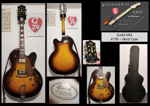 Guild X170 AB + Etui